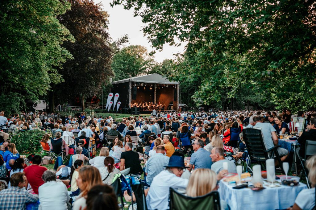 Klassiknacht im Rosengarten